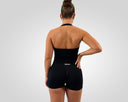 Drive Seamless Halterneck Top - Black
