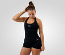 Drive Seamless Halterneck Top - Black