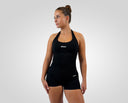 Drive Seamless Halterneck Top - Black