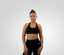 Drive Seamless Halterneck Bra - Black