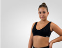 Drive Seamless Scoop Bra - Black