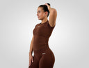 Drive Seamless T-shirt - Brown